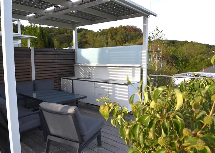 Appartement Stadtnest - Dachterrassenappartement *